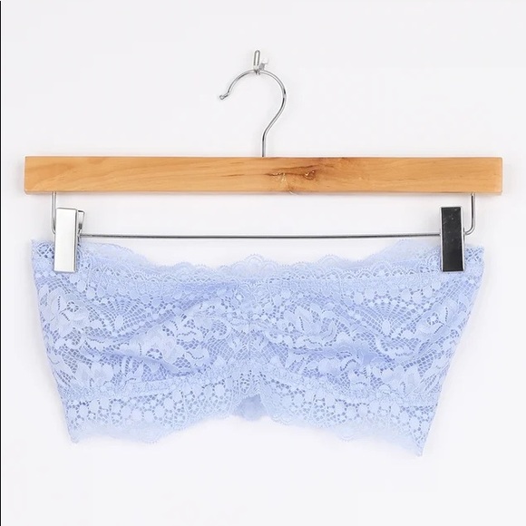 FREE PEOPLE Lacey Looks Bandeau Bluemoon Quartz - Picture 5 of 15